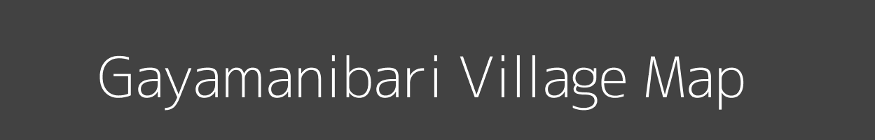 Map of Gayamanibari Village in Tripura Image