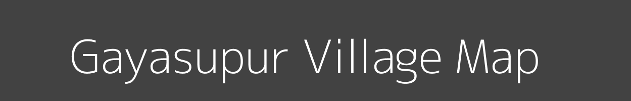 Map of Gayasupur Village in Uttar Pradesh Image