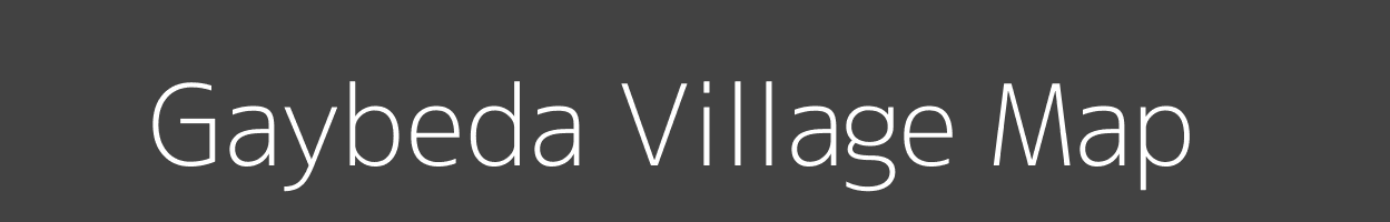 Map of Gaybeda Village in Madhya Pradesh Image