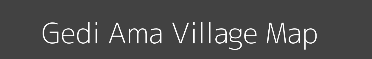 Map of Gedi Ama Village in Madhya Pradesh Image