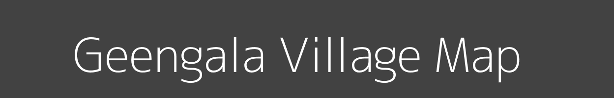 Map of Geengala Village in Rajasthan Image