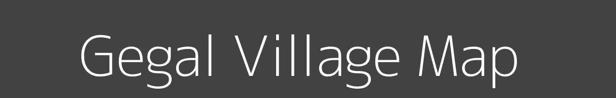 Map of Gegal Village in Rajasthan Image