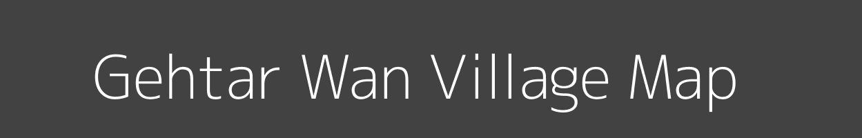 Map of Gehtar Wan Village in Jammu and Kashmir Image