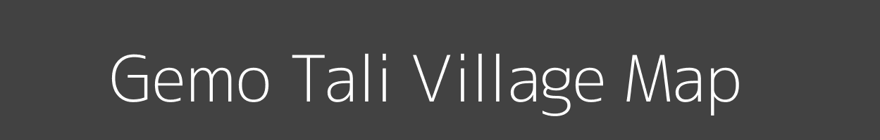 Map of Gemo Tali Village in Arunachal Pradesh Image