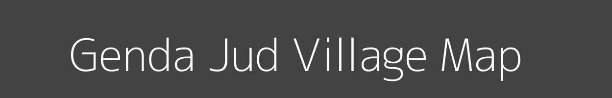 Map of Genda Jud Village in Uttar Pradesh Image