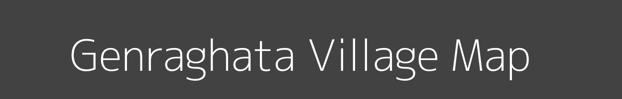 Map of Genraghata Village in West Bengal Image