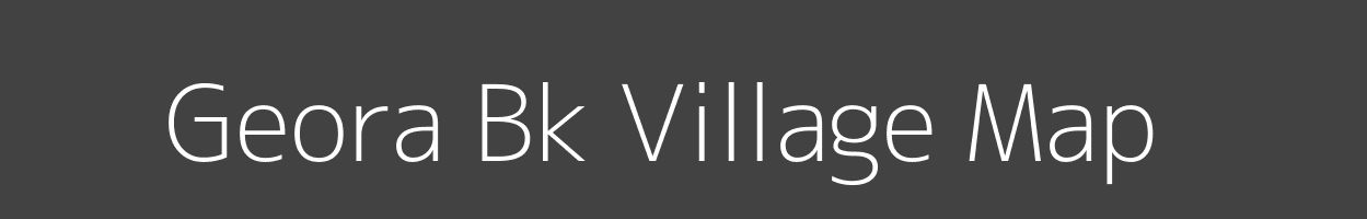 Map of Geora Bk Village in Maharashtra Image