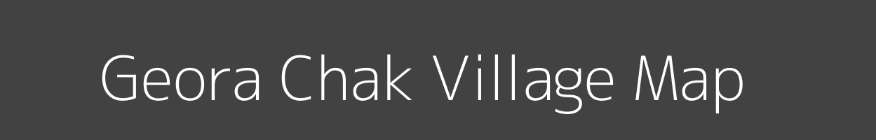 Map of Geora Chak Village in Maharashtra Image