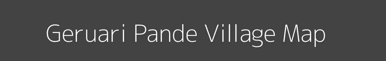 Map of Geruari Pande Village in Madhya Pradesh Image