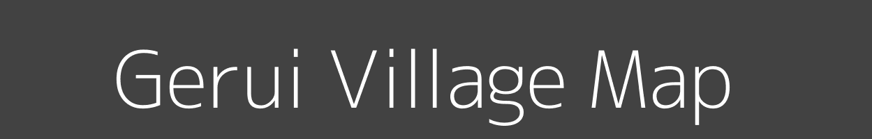 Map of Gerui Village in Madhya Pradesh Image