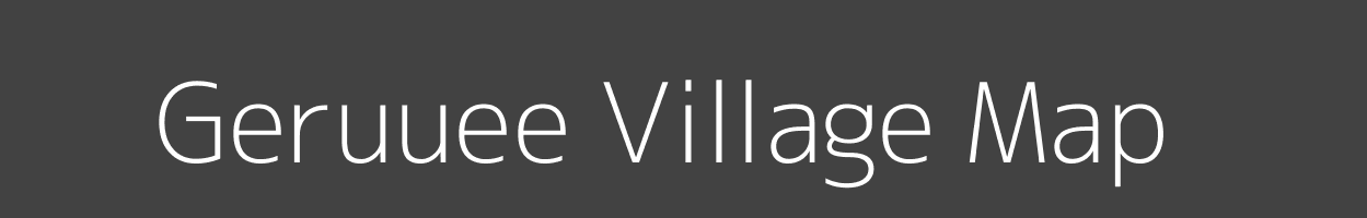 Map of Geruuee Village in Uttar Pradesh Image