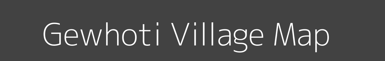 Map of Gewhoti Village in Uttarakhand Image