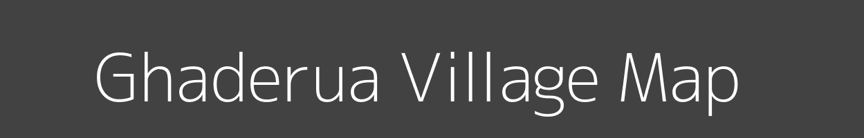 Map of Ghaderua Village in Madhya Pradesh Image