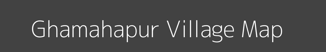 Map of Ghamahapur Village in Uttar Pradesh Image