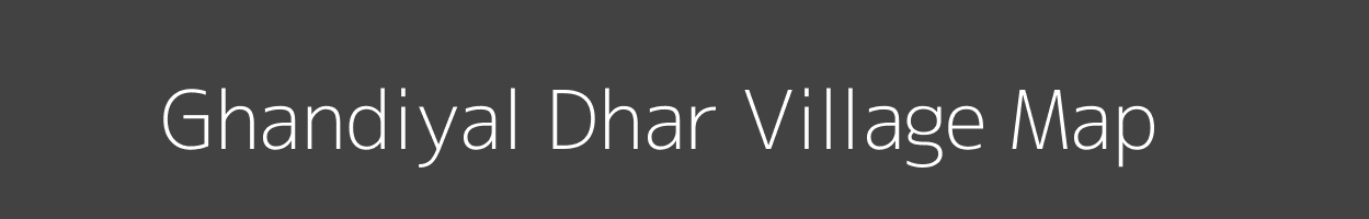Map of Ghandiyal Dhar Village in Uttarakhand Image