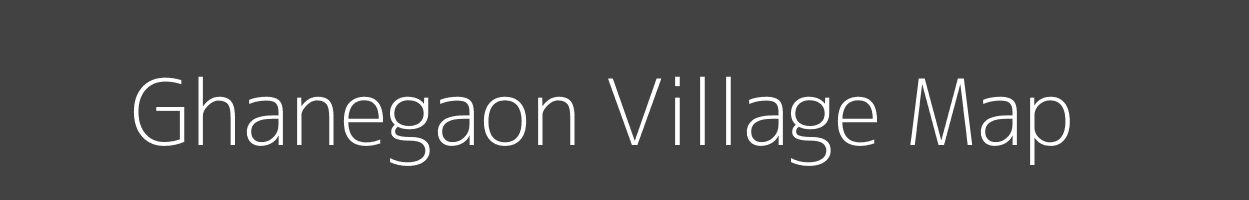 Map of Ghanegaon Village in Maharashtra Image