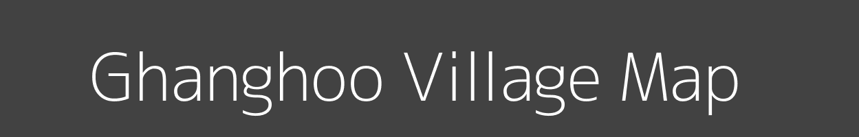 Map of Ghanghoo Village in Rajasthan Image