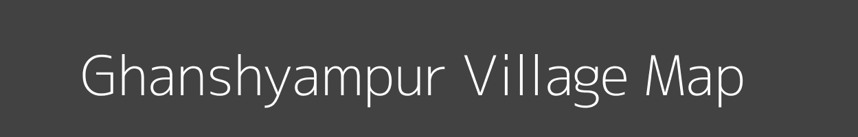 Map of Ghanshyampur Village in Uttar Pradesh Image