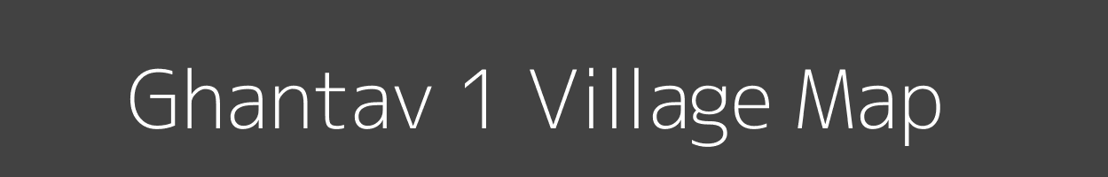 Map of Ghantav 1 Village in Gujarat Image