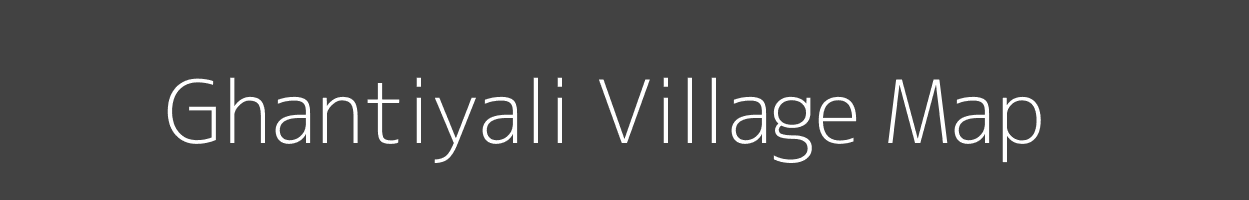 Map of Ghantiyali Village in Rajasthan Image