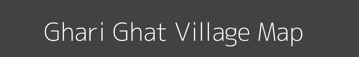 Map of Ghari Ghat Village in Uttar Pradesh Image