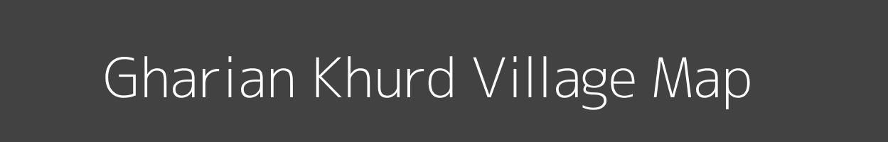 Map of Gharian Khurd Village in Jammu and Kashmir Image