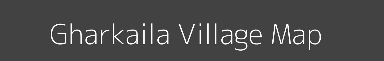 Map of Gharkaila Village in Uttar Pradesh Image