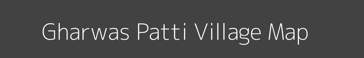 Map of Gharwas Patti Village in Uttar Pradesh Image