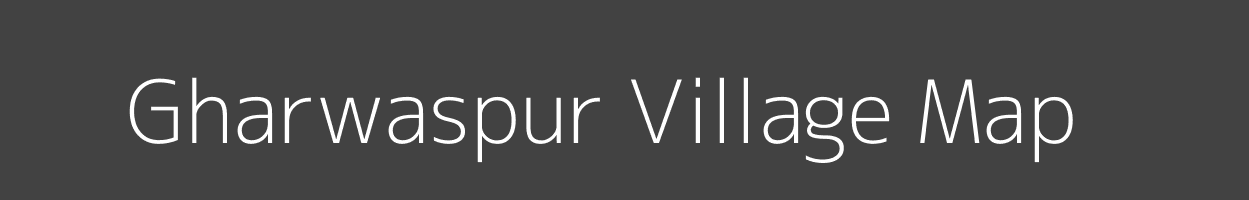 Map of Gharwaspur Village in Uttar Pradesh Image