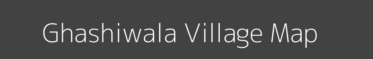 Map of Ghashiwala Village in Uttar Pradesh Image