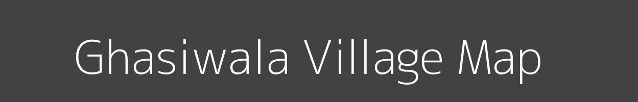 Map of Ghasiwala Village in Uttar Pradesh Image