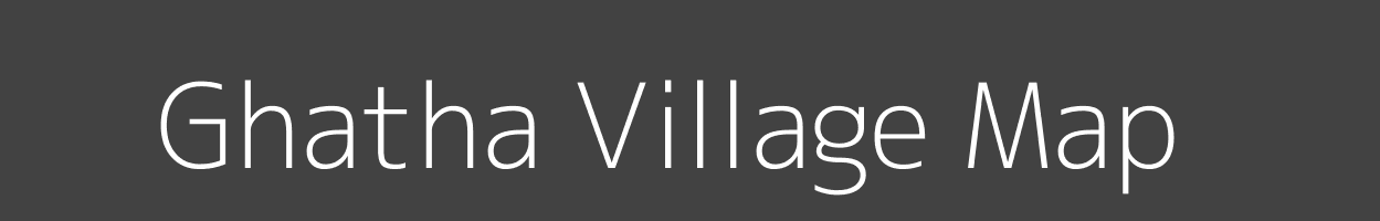 Map of Ghatha Village in Madhya Pradesh Image