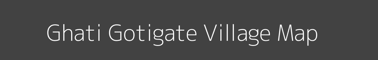 Map of Ghati Gotigate Village in Uttarakhand Image