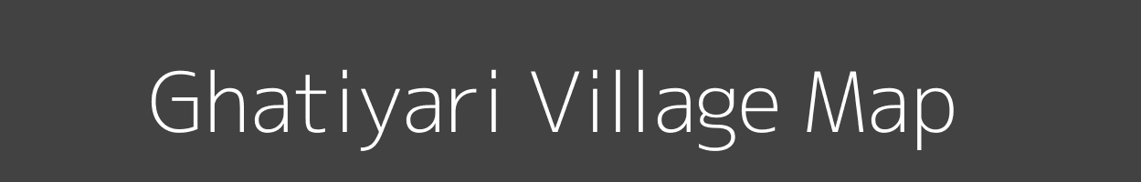 Map of Ghatiyari Village in Madhya Pradesh Image