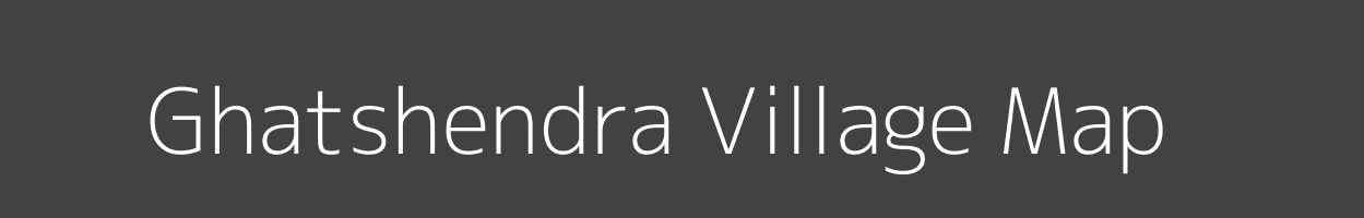 Map of Ghatshendra Village in Maharashtra Image
