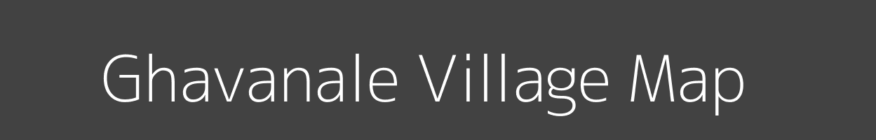 Map of Ghavanale Village in Maharashtra Image