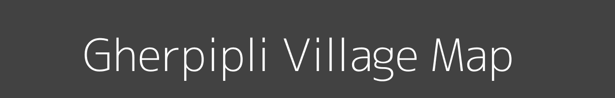 Map of Gherpipli Village in Madhya Pradesh Image