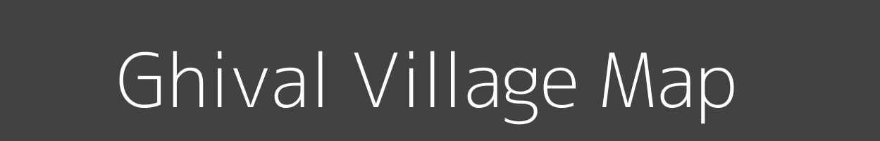 Map of Ghival Village in Uttar Pradesh Image