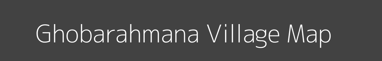 Map of Ghobarahmana Village in Jammu and Kashmir Image