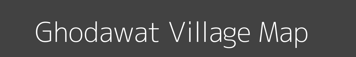 Map of Ghodawat Village in Rajasthan Image