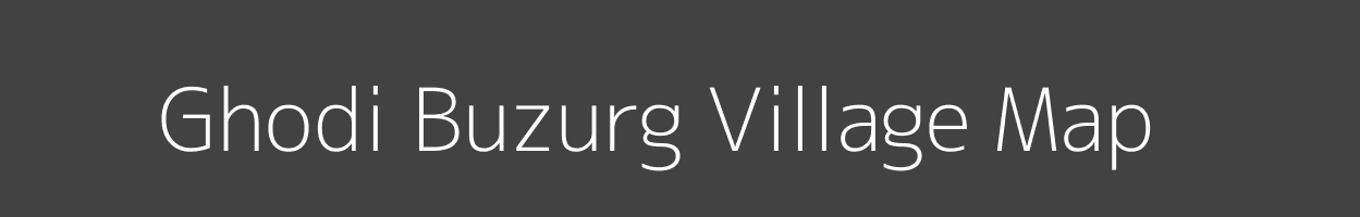 Map of Ghodi Buzurg Village in Madhya Pradesh Image