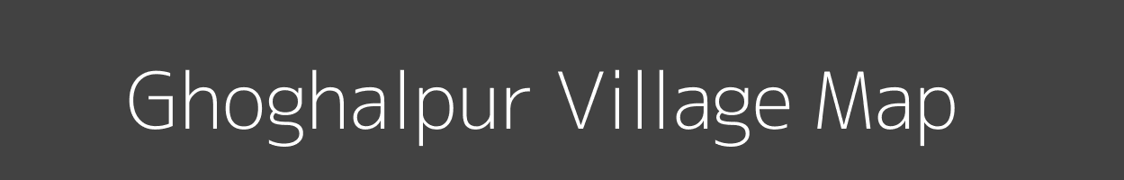 Map of Ghoghalpur Village in Madhya Pradesh Image