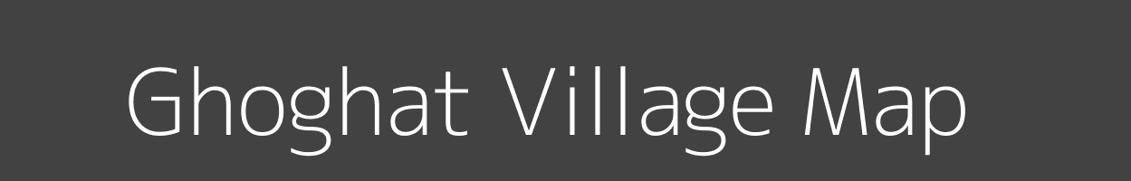 Map of Ghoghat Village in Uttar Pradesh Image