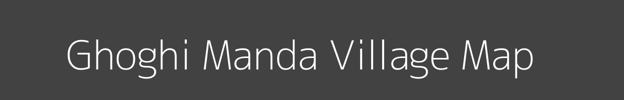 Map of Ghoghi Manda Village in Uttar Pradesh Image