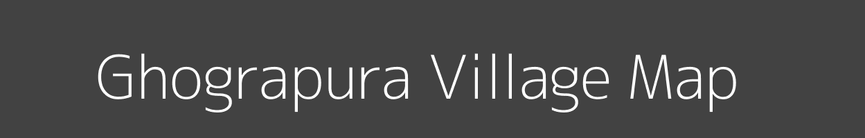 Map of Ghograpura Village in Madhya Pradesh Image