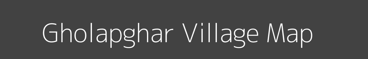 Map of Gholapghar Village in Maharashtra Image