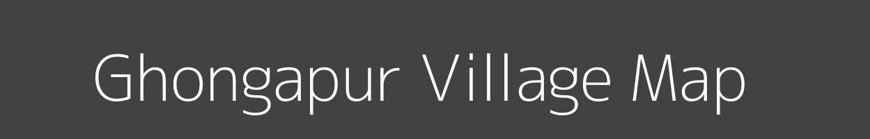 Map of Ghongapur Village in Uttar Pradesh Image