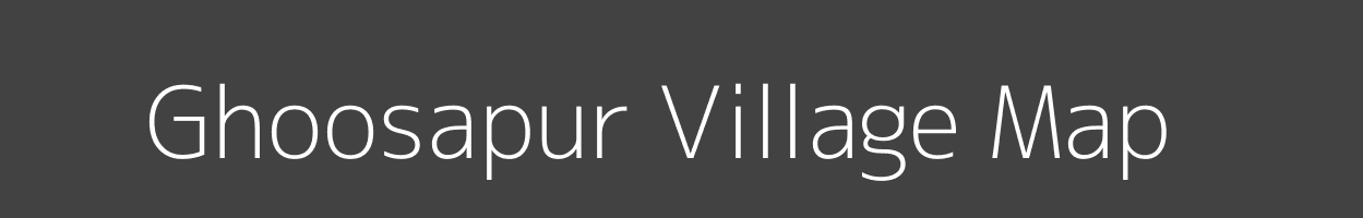 Map of Ghoosapur Village in Uttarakhand Image