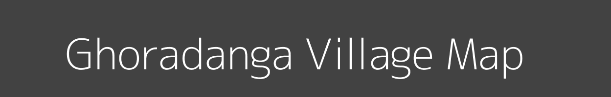 Map of Ghoradanga Village in West Bengal Image