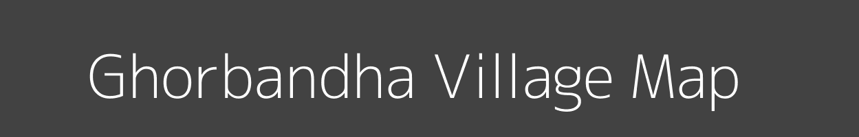Map of Ghorbandha Village in Madhya Pradesh Image